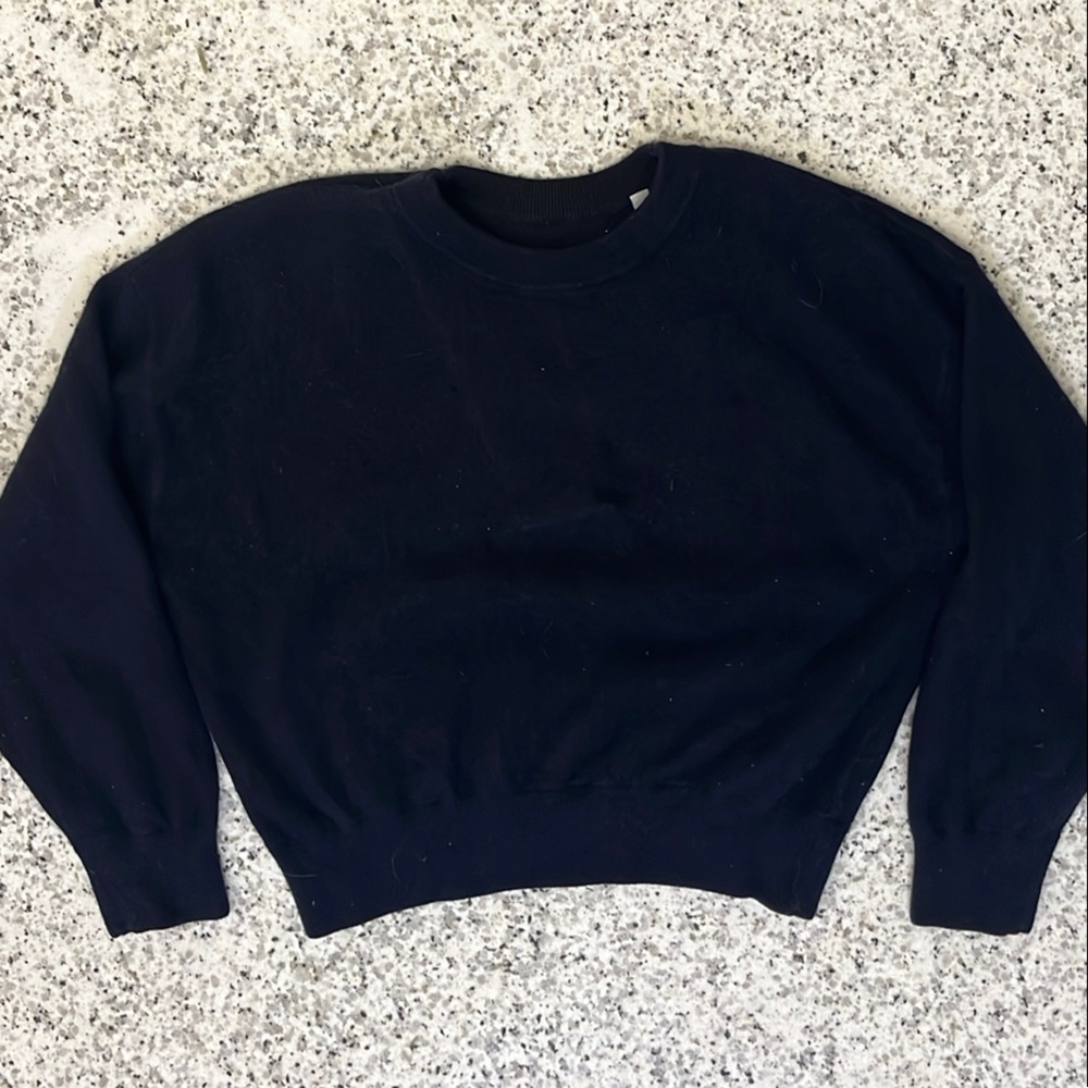 Vince Women's navy cashmere Crew Neck Sweater